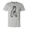 3001CV Unisex Short Sleeve Heather Jersey Tee Thumbnail