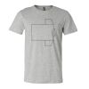 3001CV Unisex Short Sleeve Heather Jersey Tee Thumbnail