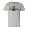 3001CV Unisex Short Sleeve Heather Jersey Tee Thumbnail