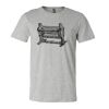 3001CV Unisex Short Sleeve Heather Jersey Tee Thumbnail