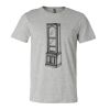 3001CV Unisex Short Sleeve Heather Jersey Tee Thumbnail