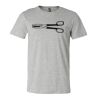 3001CV Unisex Short Sleeve Heather Jersey Tee Thumbnail