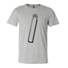 3001CV Unisex Short Sleeve Heather Jersey Tee Thumbnail