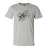 3001CV Unisex Short Sleeve Heather Jersey Tee Thumbnail