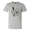 3001CV Unisex Short Sleeve Heather Jersey Tee Thumbnail