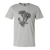 3001CV Unisex Short Sleeve Heather Jersey Tee Thumbnail