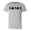 3001CV Unisex Short Sleeve Heather Jersey Tee Thumbnail