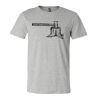 3001CV Unisex Short Sleeve Heather Jersey Tee Thumbnail
