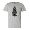 3001CV Unisex Short Sleeve Heather Jersey Tee Thumbnail