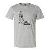 3001CV Unisex Short Sleeve Heather Jersey Tee Thumbnail