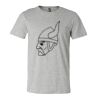 3001CV Unisex Short Sleeve Heather Jersey Tee Thumbnail