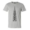 3001CV Unisex Short Sleeve Heather Jersey Tee Thumbnail