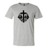 3001CV Unisex Short Sleeve Heather Jersey Tee Thumbnail