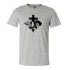 3001CV Unisex Short Sleeve Heather Jersey Tee Thumbnail