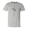 3001CV Unisex Short Sleeve Heather Jersey Tee Thumbnail
