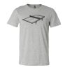 3001CV Unisex Short Sleeve Heather Jersey Tee Thumbnail