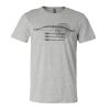 3001CV Unisex Short Sleeve Heather Jersey Tee Thumbnail