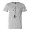 3001CV Unisex Short Sleeve Heather Jersey Tee Thumbnail