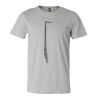 3001CV Unisex Short Sleeve Heather Jersey Tee Thumbnail