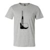 3001CV Unisex Short Sleeve Heather Jersey Tee Thumbnail
