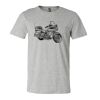 3001CV Unisex Short Sleeve Heather Jersey Tee Thumbnail