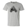 3001CV Unisex Short Sleeve Heather Jersey Tee Thumbnail