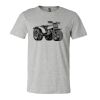 3001CV Unisex Short Sleeve Heather Jersey Tee Thumbnail