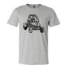 3001CV Unisex Short Sleeve Heather Jersey Tee Thumbnail