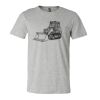 3001CV Unisex Short Sleeve Heather Jersey Tee Thumbnail