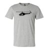 3001CV Unisex Short Sleeve Heather Jersey Tee Thumbnail
