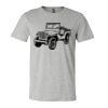 3001CV Unisex Short Sleeve Heather Jersey Tee Thumbnail