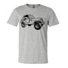 3001CV Unisex Short Sleeve Heather Jersey Tee Thumbnail