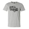 3001CV Unisex Short Sleeve Heather Jersey Tee Thumbnail