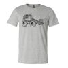 3001CV Unisex Short Sleeve Heather Jersey Tee Thumbnail