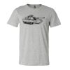 3001CV Unisex Short Sleeve Heather Jersey Tee Thumbnail