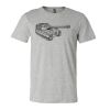 3001CV Unisex Short Sleeve Heather Jersey Tee Thumbnail