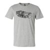 3001CV Unisex Short Sleeve Heather Jersey Tee Thumbnail
