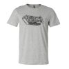 3001CV Unisex Short Sleeve Heather Jersey Tee Thumbnail