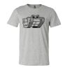 3001CV Unisex Short Sleeve Heather Jersey Tee Thumbnail