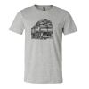 3001CV Unisex Short Sleeve Heather Jersey Tee Thumbnail