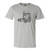 3001CV Unisex Short Sleeve Heather Jersey Tee Thumbnail