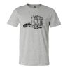 3001CV Unisex Short Sleeve Heather Jersey Tee Thumbnail