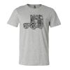 3001CV Unisex Short Sleeve Heather Jersey Tee Thumbnail