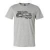 3001CV Unisex Short Sleeve Heather Jersey Tee Thumbnail