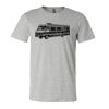 3001CV Unisex Short Sleeve Heather Jersey Tee Thumbnail