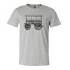 3001CV Unisex Short Sleeve Heather Jersey Tee Thumbnail
