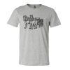 3001CV Unisex Short Sleeve Heather Jersey Tee Thumbnail