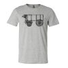3001CV Unisex Short Sleeve Heather Jersey Tee Thumbnail