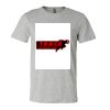 3001CV Unisex Short Sleeve Heather Jersey Tee Thumbnail