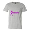 3001CV Unisex Short Sleeve Heather Jersey Tee Thumbnail